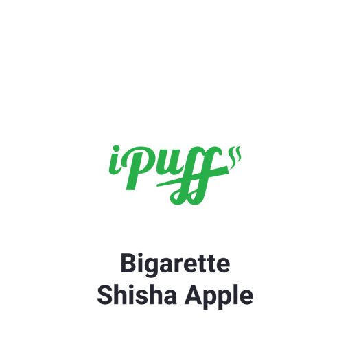 Bigarette Shisha Apple תחליף טבק