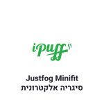 ג'סטפוג מיניפיט שחור - ערכה למתחילים Justfog Minifit Black Starter Kit